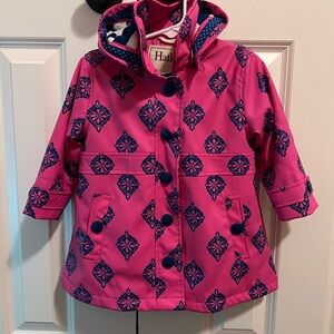 Hatley Pink and Navy Raincoat